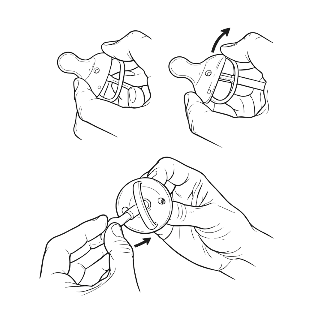 Nuckly Reinigungsset - UV-Sterilisator mit 5x Reinigungsbürsten