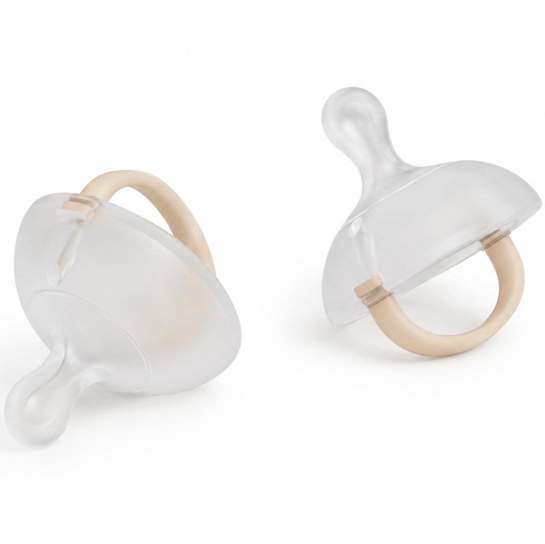 Nuckly™ Starter-Set: 2x Nuckly Breast Like Pacifier