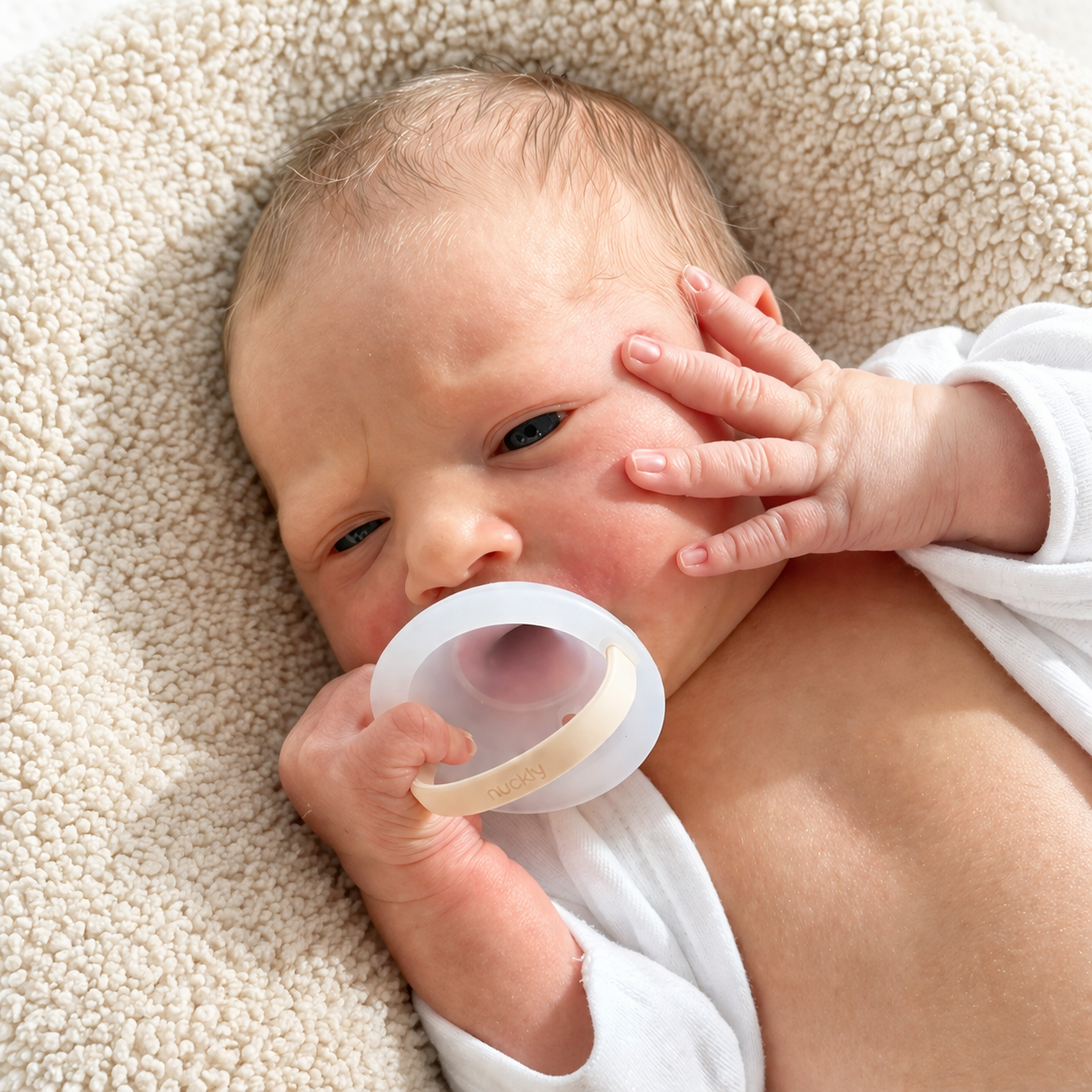 Nuckly™ Starter-Set: 2x Nuckly Breast Like Pacifier