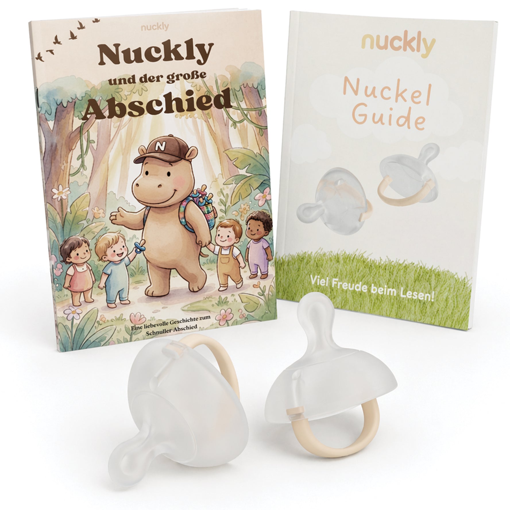 Nuckly Starterset     2x Nuckly incl. gids & afwenboek